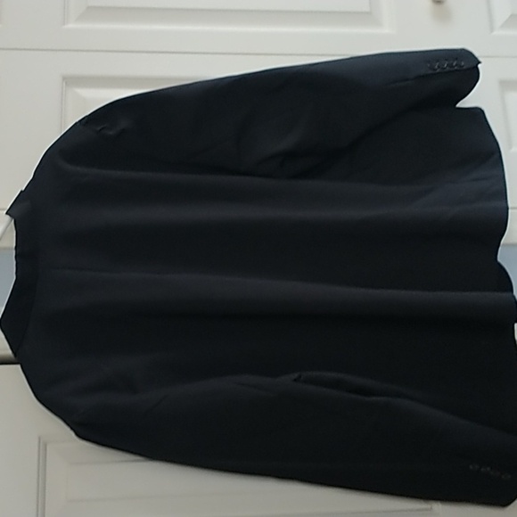 Brandon Thomas Modamix Black Classic Blazer w Polka dot lining 28W - Picture 8 of 10